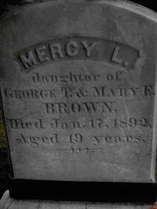 The Unsettling Story of Mercy Brown